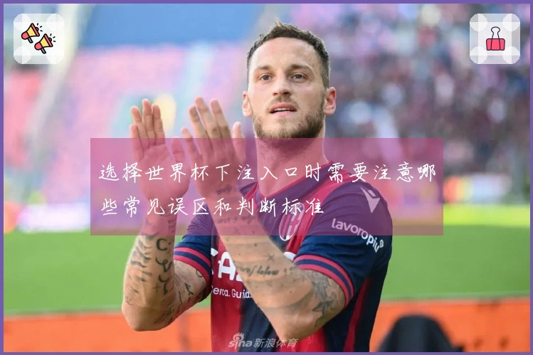 选择世界杯下注入口时需要注意哪些常见误区和判断标准